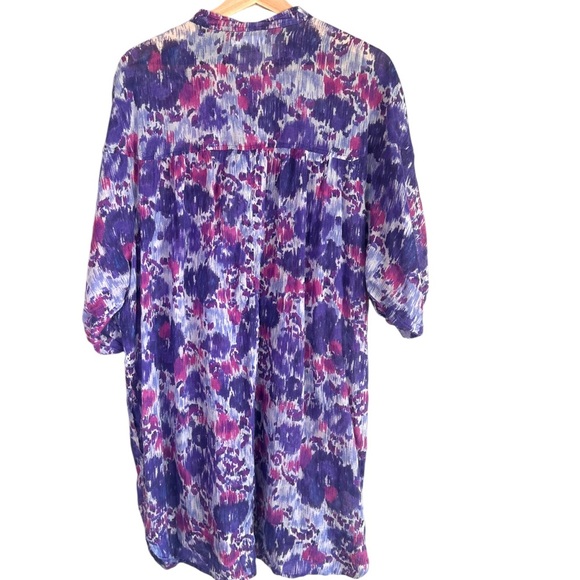 Isabel Marant Etoile Blue Mazea Dress Size 38 - Picture 4 of 7